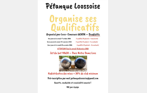 concours UCAPA. Finale doublette loossoise